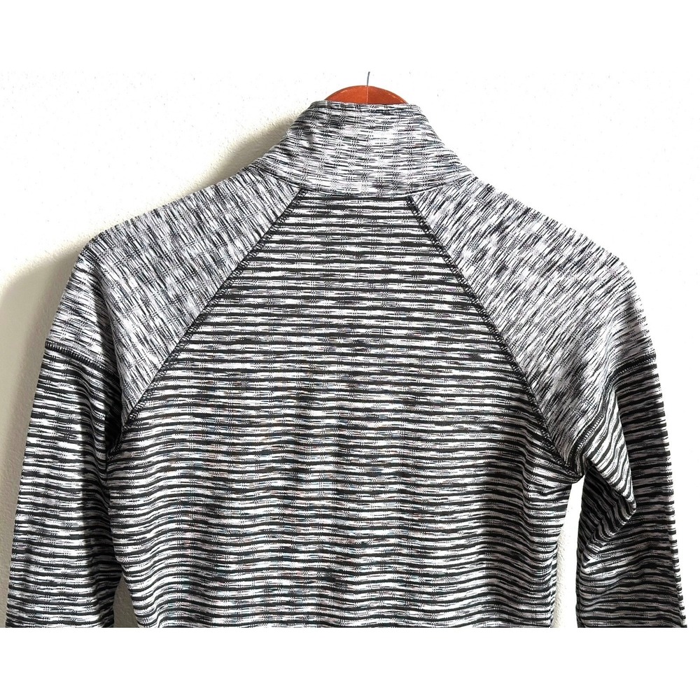 AVIA Quarter Zip Pullover Jacket Gray Activewear Long Sleeve Women's Small - Picture 7 of 8